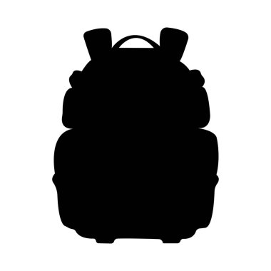 Sırt çantasının vektör çizim sanatı