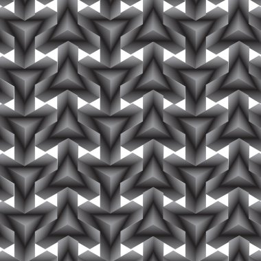 soyut gri geometrik desen, vektör illüstrasyon arka planı