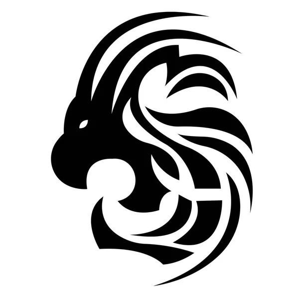 Ilustração Vetorial Leão Animal — Vetor de Stock