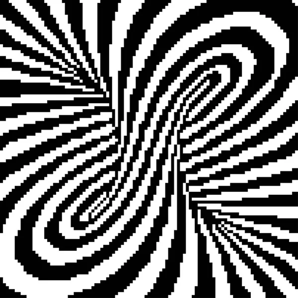 Αφηρημένες Μαύρες Άσπρες Γραμμές Μοτίβο Διάνυσμα Εικονογράφηση Φόντο — Διανυσματικό Αρχείο