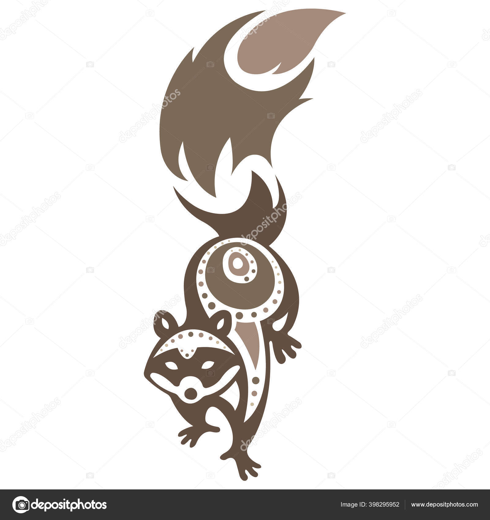 Raccoon head tattoo design with bold outline in blue, pink, and white on  Craiyon