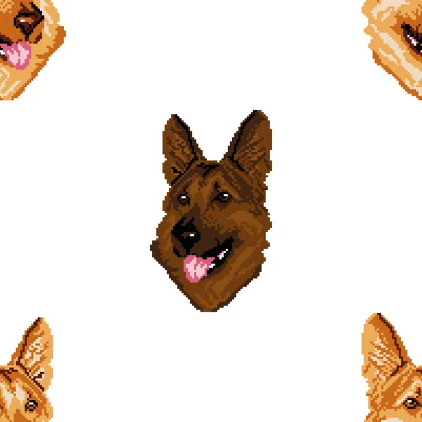 Vektor Illustration Des Hundes — Stockvektor