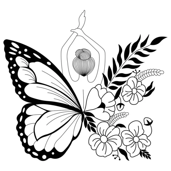 Flowers minimalism tattoo imágenes de stock de arte vectorial | Depositphotos Flowers minimalism tattoo imágenes de stock de arte vectorial | Depositphotos