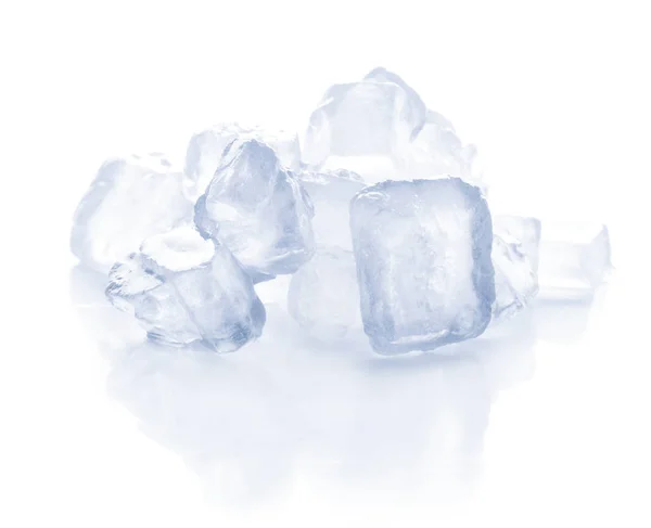 Ice Cube Isolated White — Stock Photo, Image