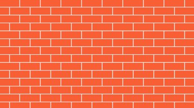 Kırmızı veya turuncu tuğla duvar kağıt