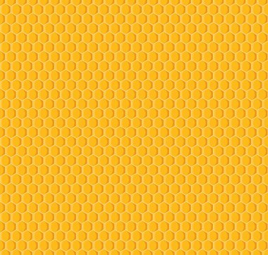 Vektör petek Dikişsiz desen arka plan