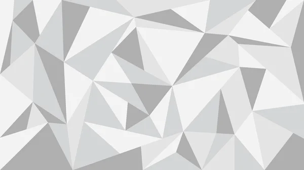 Gris Ton Polygone Fond Abstrait — Image vectorielle