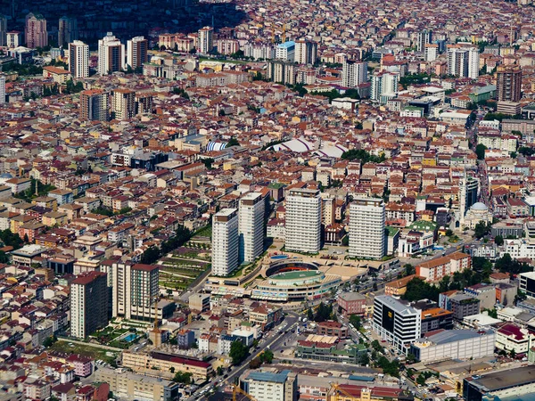 Aerial cityscape - buildings in Istanbul