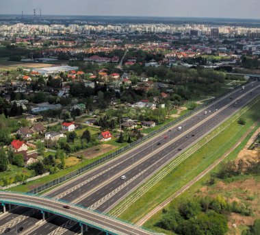 Varşova'da hava citscape