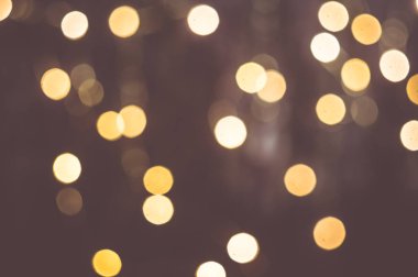 gece bulanık ışıklar