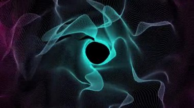 Soyut çizgiler. 3d oluşturma