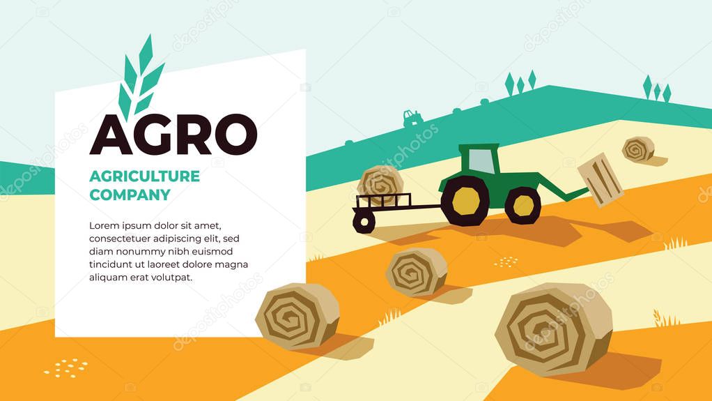 Agriculture design template