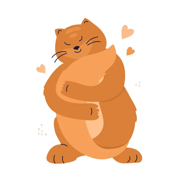 Hug Your Catストックベクター ロイヤリティフリーhug Your Catイラスト Depositphotos