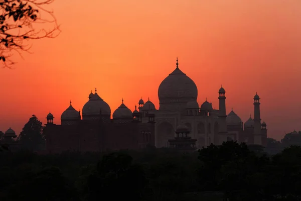 Agra Uttar Pradesh India Januari 2011 Een Prachtig Uitzicht Taj — Stockfoto