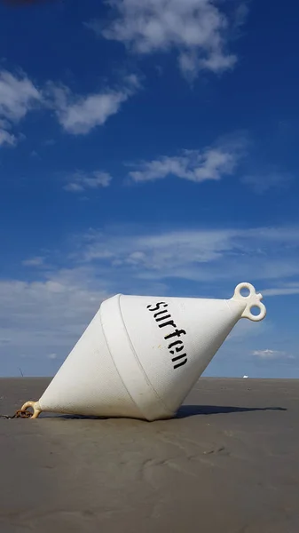 North Sea Ocean Water Beach Landmark National Park Germany Summer — Stock Photo, Image