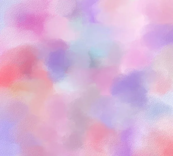 Текстурированный Фон Разноцветными Мазками Кисти — стоковое фото