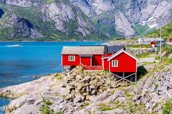 Lofoten Een Plaats Noorse Gemeente Nordland Provincie Nordland Staat Bekend — Stockfoto