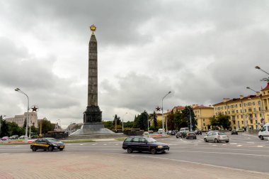 Zafer Meydanı Minsk, Beyaz Rusya.