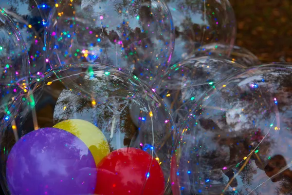 Led balls, led holiday light — Stock Photo, Image