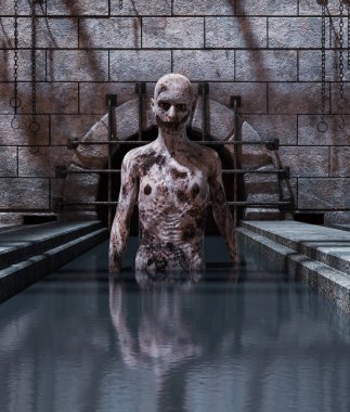 Terk edilmiş kanalizasyonda ölümsüzler yürüyor