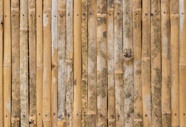 Gamla Bambu Vägg Textur För Bakgrund — Stockfoto