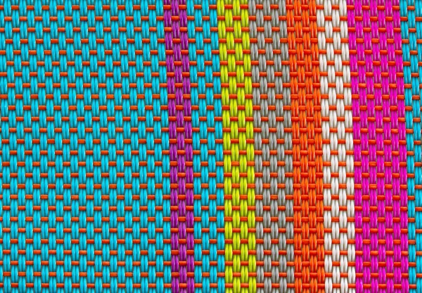 Detail Multi Color Table Mat Texture Background — Stock Photo, Image