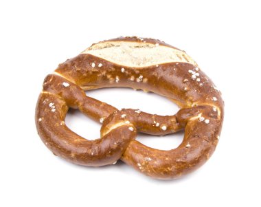 simit beyaz arkaplanda izole edildi