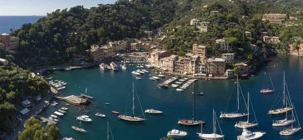 Hermoso Pueblo Portofino Durante Verano 2018 —  Fotos de Stock