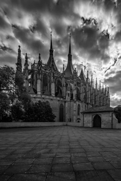 Église Catholique Romaine Sainte Barbara Ville Kutna Hora République Tchèque — Photo