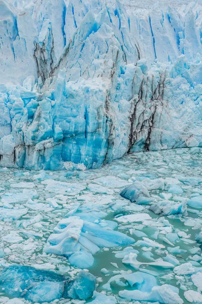 Льодовик Періто Морено Англ Perito Moreno Glacier Льодовик Розташований Національному — стокове фото