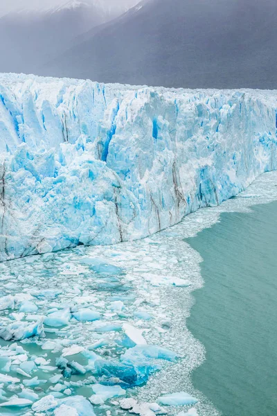 Perito Moreno Glacier 아르헨티나 산타크루즈 글레이셔 공원에 빙하이다 아르헨티나 파타고니아에서 — 스톡 사진