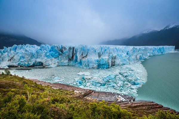 Παγετώνας Perito Moreno Είναι Ένας Παγετώνας Που Βρίσκεται Στο Εθνικό — Φωτογραφία Αρχείου