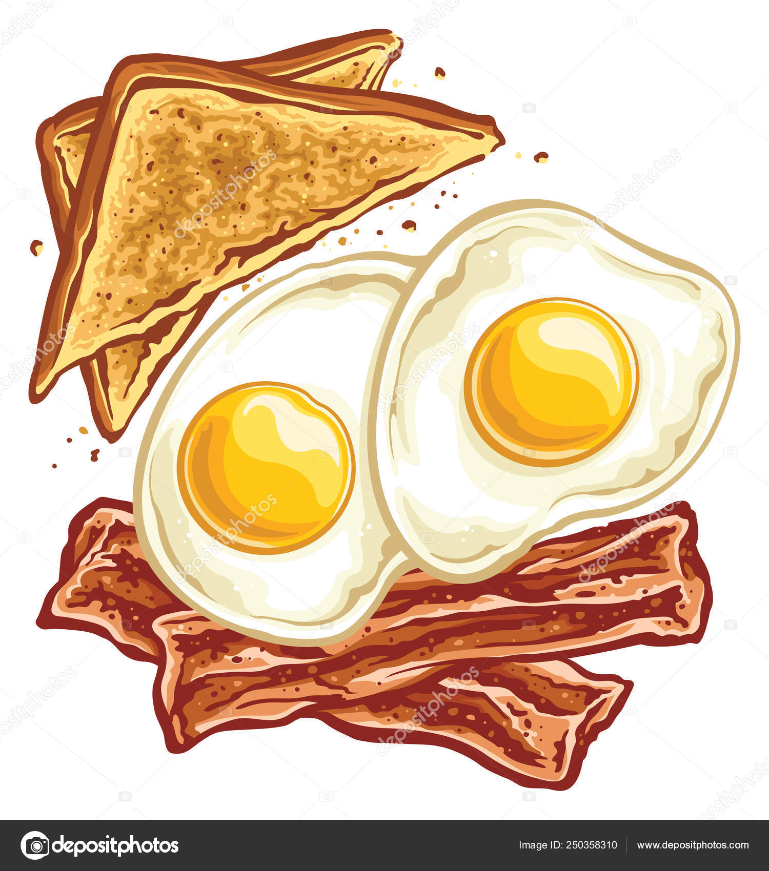 Clipart Eggs And Bacon