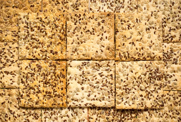 Susam ve keten ile Kuru bisküvi