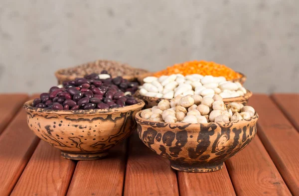 Beans Lentils Useful Legumes Good Nutrition — Stock Photo, Image