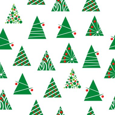 Yeni Yıl geometrik kusursuz desen