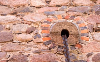 Doğal arka plan eski taş süslemeleri ve yaratıcı projeler için