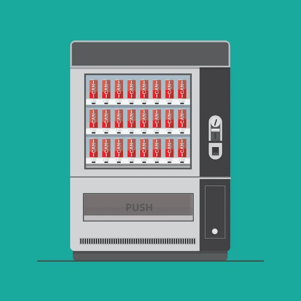 Illustrazione Vettoriale Del Distributore Automatico — Vettoriale Stock