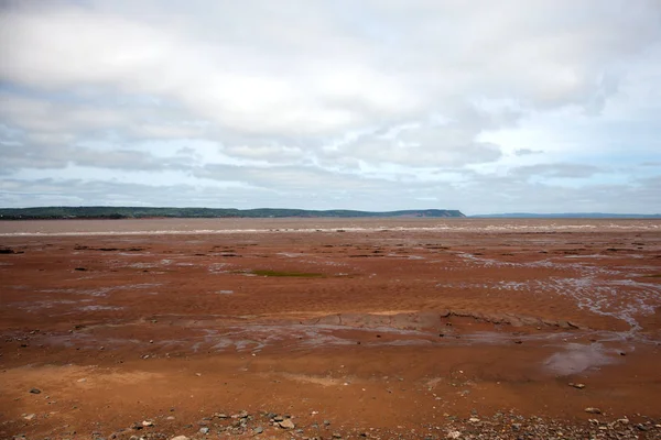 Otro Lado Bahía Fundy Hasta Cabo Blomidon Nueva Escocia — Foto de Stock