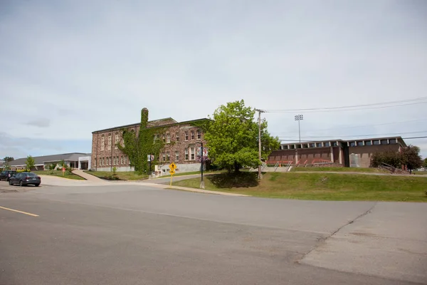 Junio 2018 Wolfville Nueva Escocia War Memorial Gymnasium Universidad Acadia — Foto de Stock