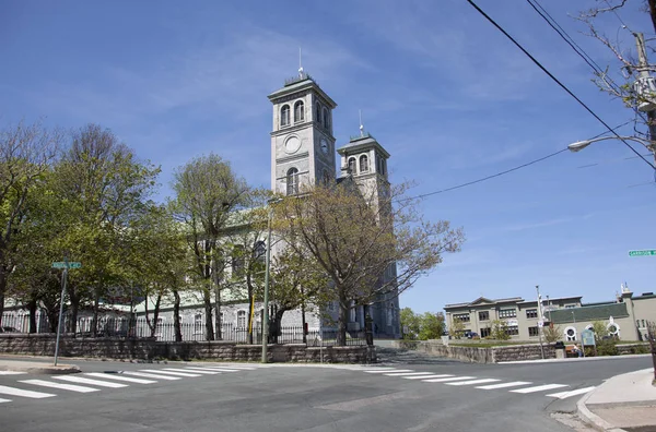 Июня 2018 Johns Newfoundland Landmark Catholic Basilica John Baptist — стоковое фото