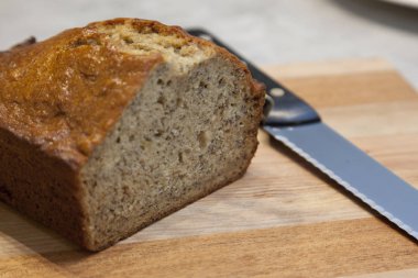  Ev yapımı muz ekmek ekmek bıçağı ile mutfak kesme tahtası 