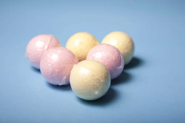 Colourful pastel balls — Stock Photo, Image