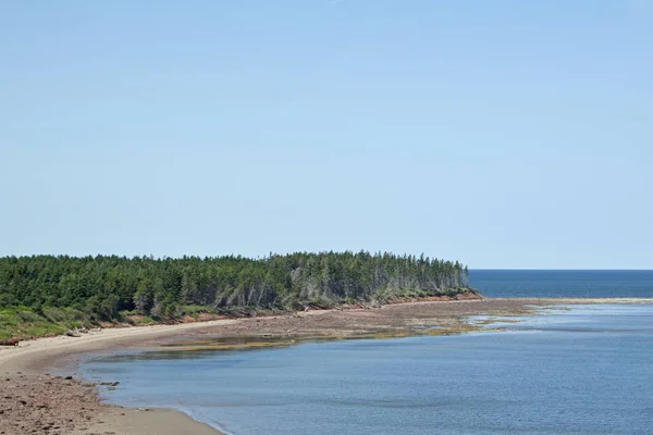 Cape Jourimain con playa del océano — Foto de Stock