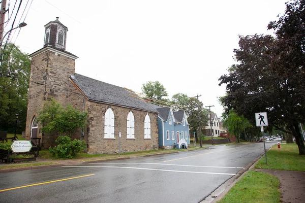 Agosto 2020 Sydney Cape Breton Canadá Una Antigua Iglesia Católica — Foto de Stock