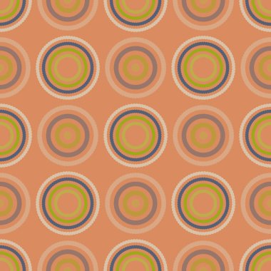 Canlı dairesel seamless modeli