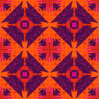 Grunge kabile kare seamless modeli gibi