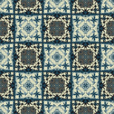 Biomorphic geometrik kiremit seamless modeli