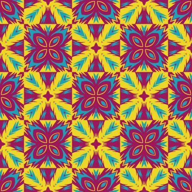 Grunge orman hissediyorum geometrik seamless modeli