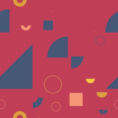 Temel şekiller kaotik seamless modeli